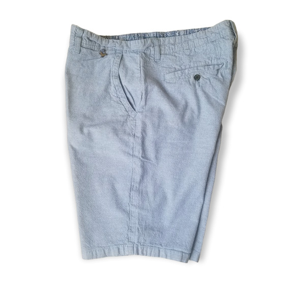 Modern Amusement Parker Brooks Bermuda Blue Chambray - Size 36 - Picture 3 of 7